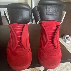 Maison Martin Margiela Future Suede RED/BLACK